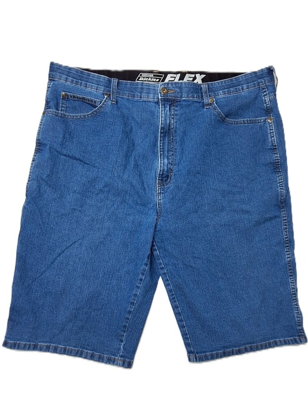 Dickies Flex mens cargo denim shorts size 40